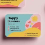 Happy Business Card Design