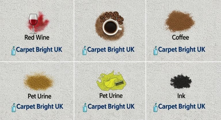 Top 5 Carpet Stains and How Carpet Bright UK Can Help You Get Rid of Them